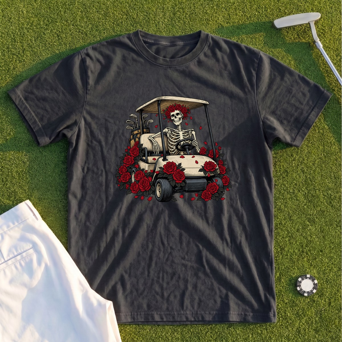 Cart Of The Departed Premium Tee