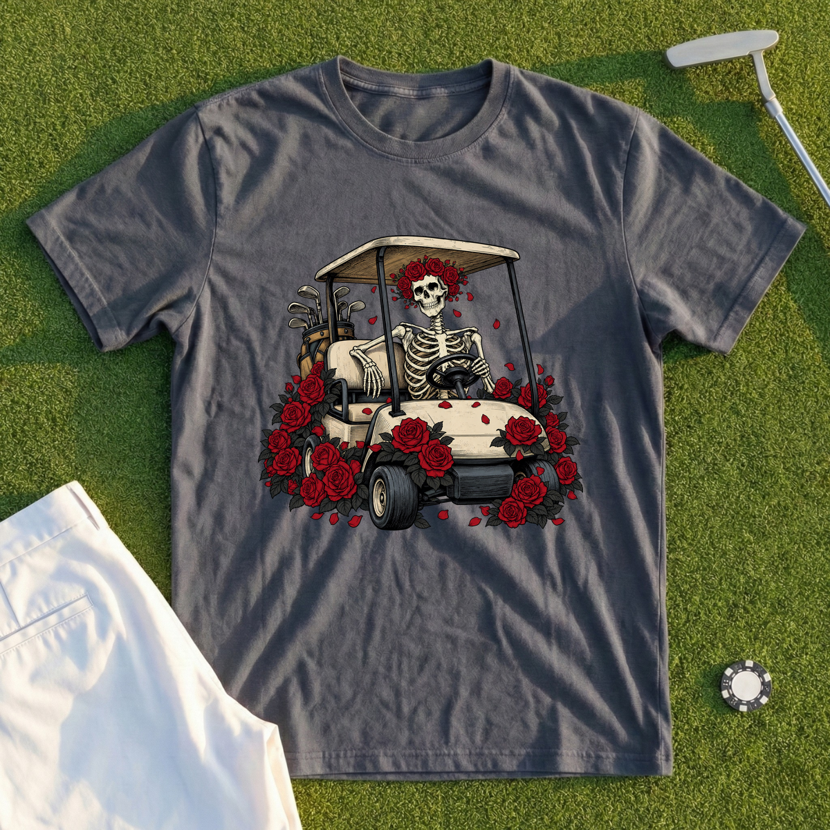 Cart Of The Departed Tee