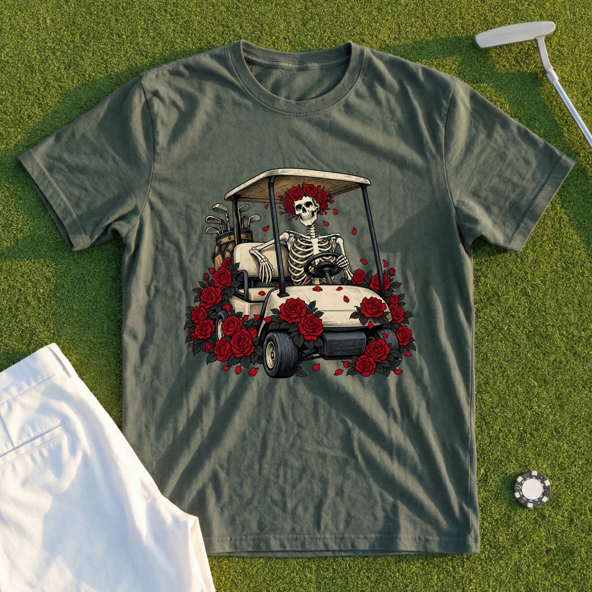 Cart Of The Departed Tee