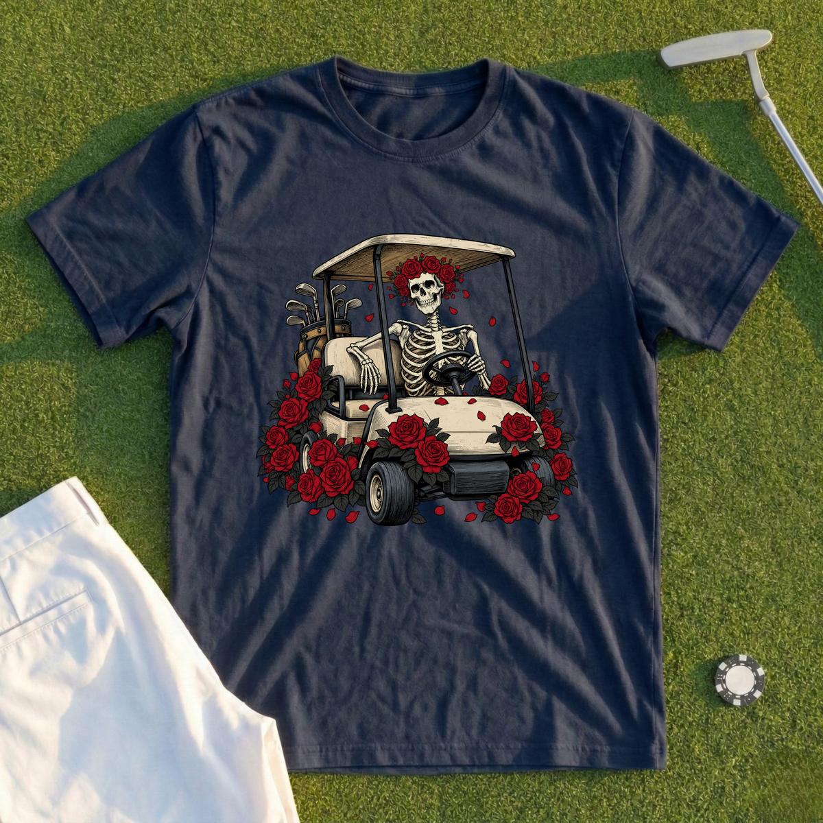 Cart Of The Departed Tee