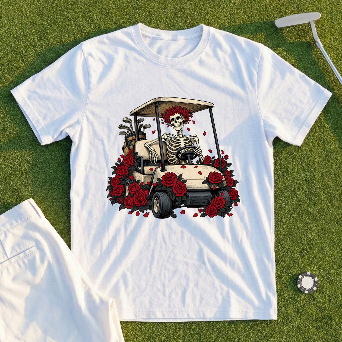 Cart Of The Departed Tee