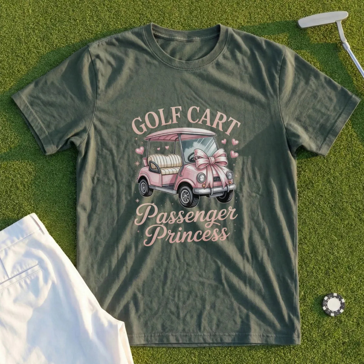 Cart Passenger Princess Tee