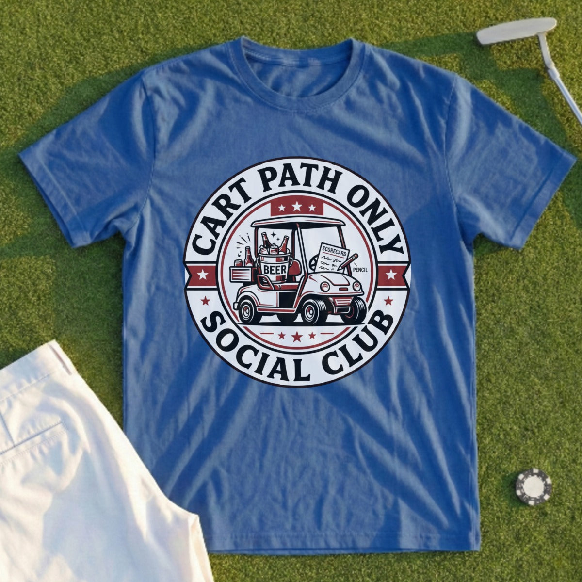Cart Path Social Club Tee