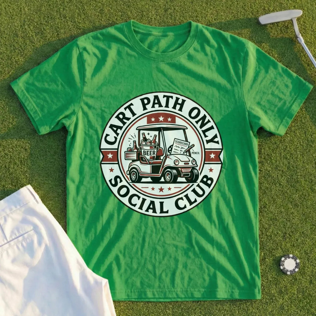 Cart Path Social Club Tee