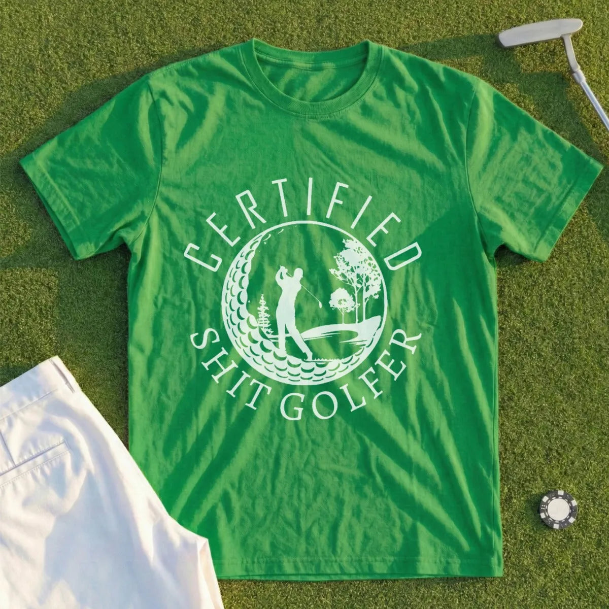 Certified Sh*t Golfer Tee