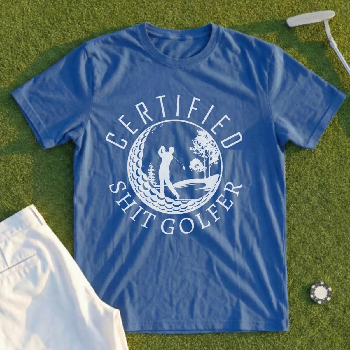 Certified Sh*t Golfer Tee