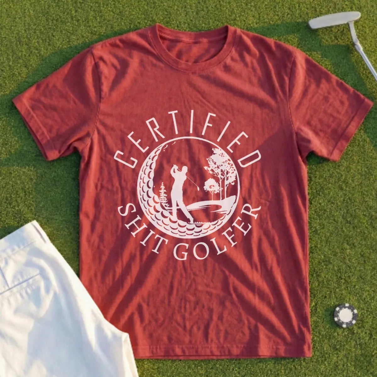Certified Sh*t Golfer Tee
