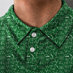 Chalkboard Plays Performance Print Polo