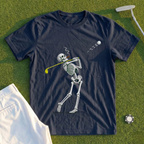 Cigar Skeleton Swing Halftone Tee