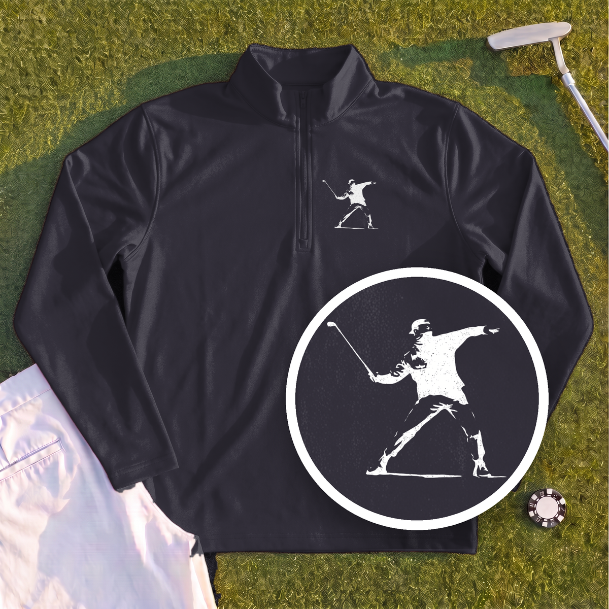 Club Thrower Quarter Zip