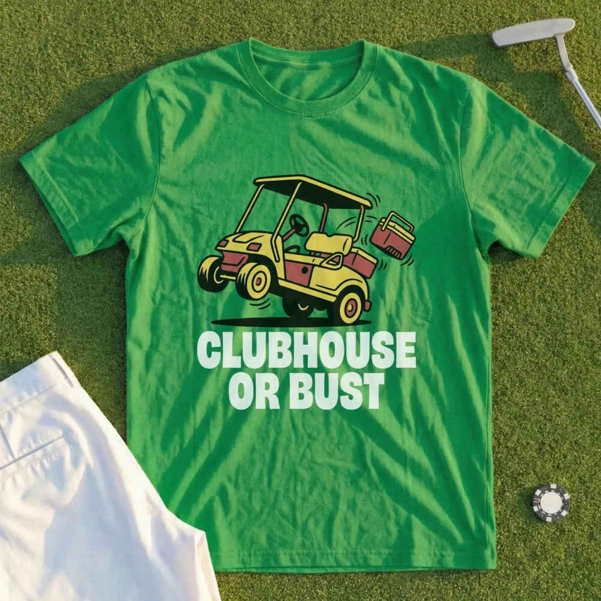 Clubhouse Or Bust Tee