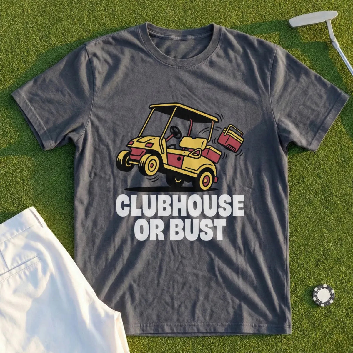 Clubhouse Or Bust Tee