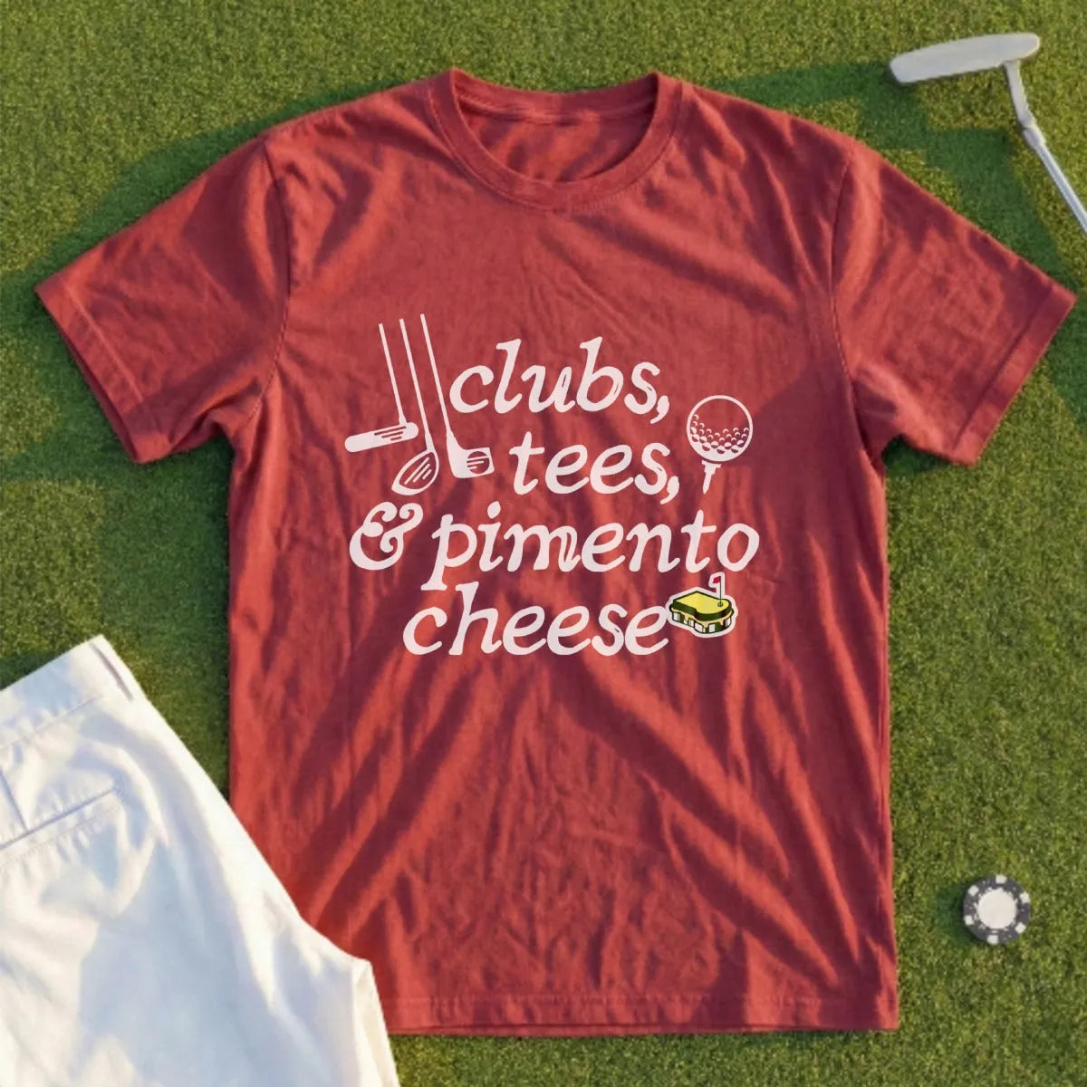 Clubs Tees & Pimento Cheese Tee