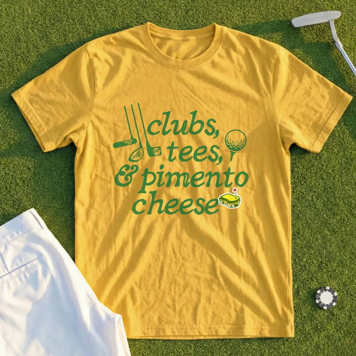 Clubs Tees & Pimento Cheese Tee