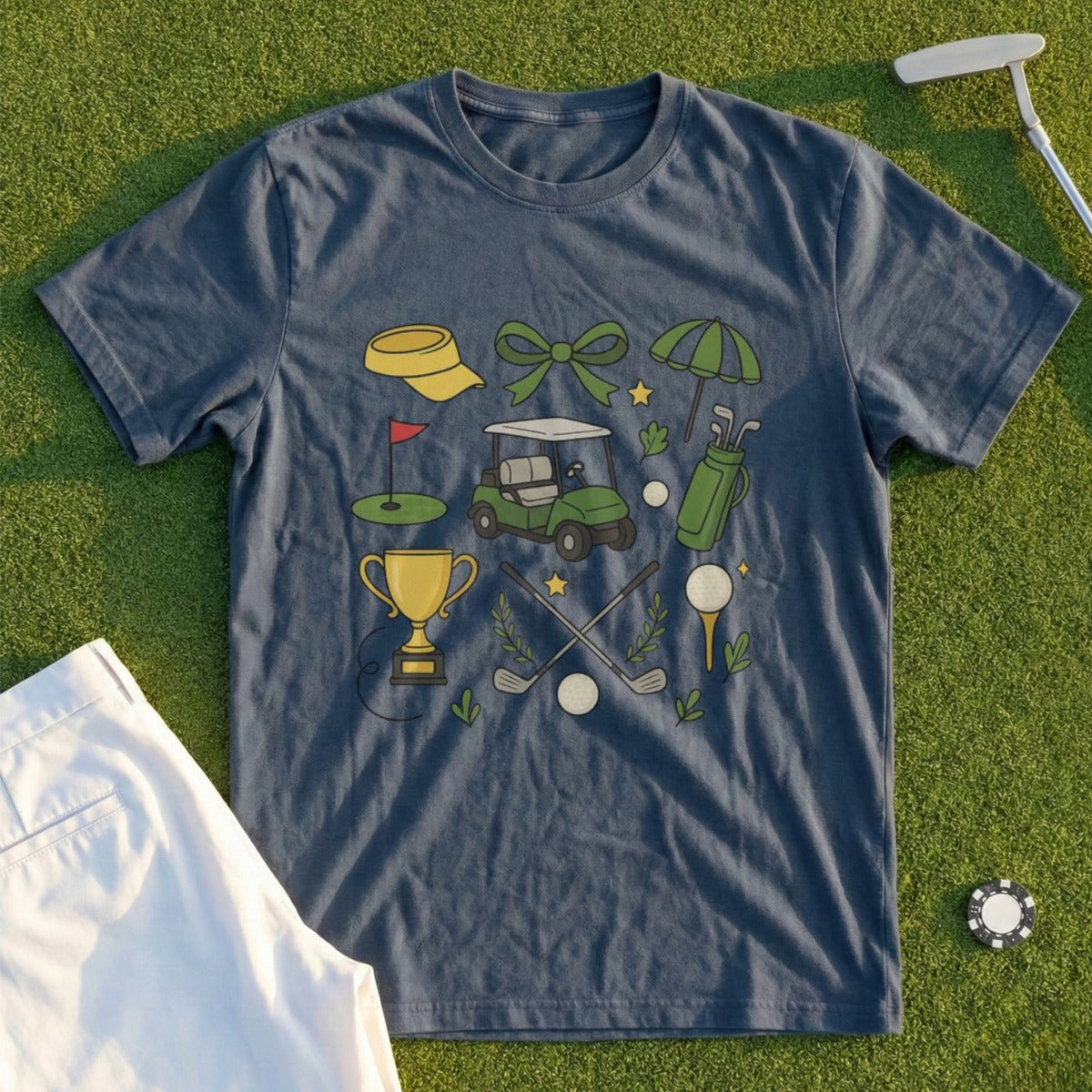 Coquette Golf Collage Tee