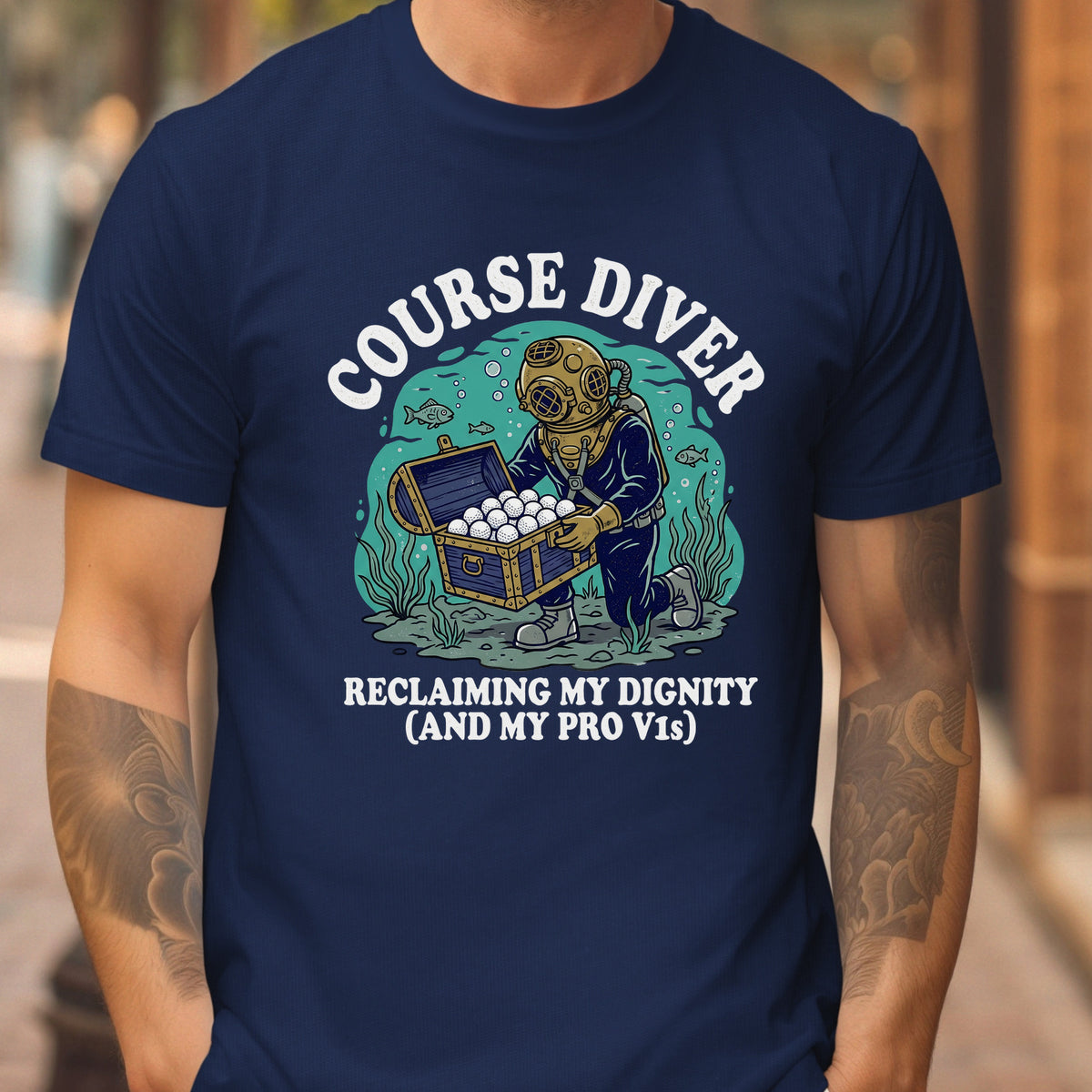 Course Diver Tee