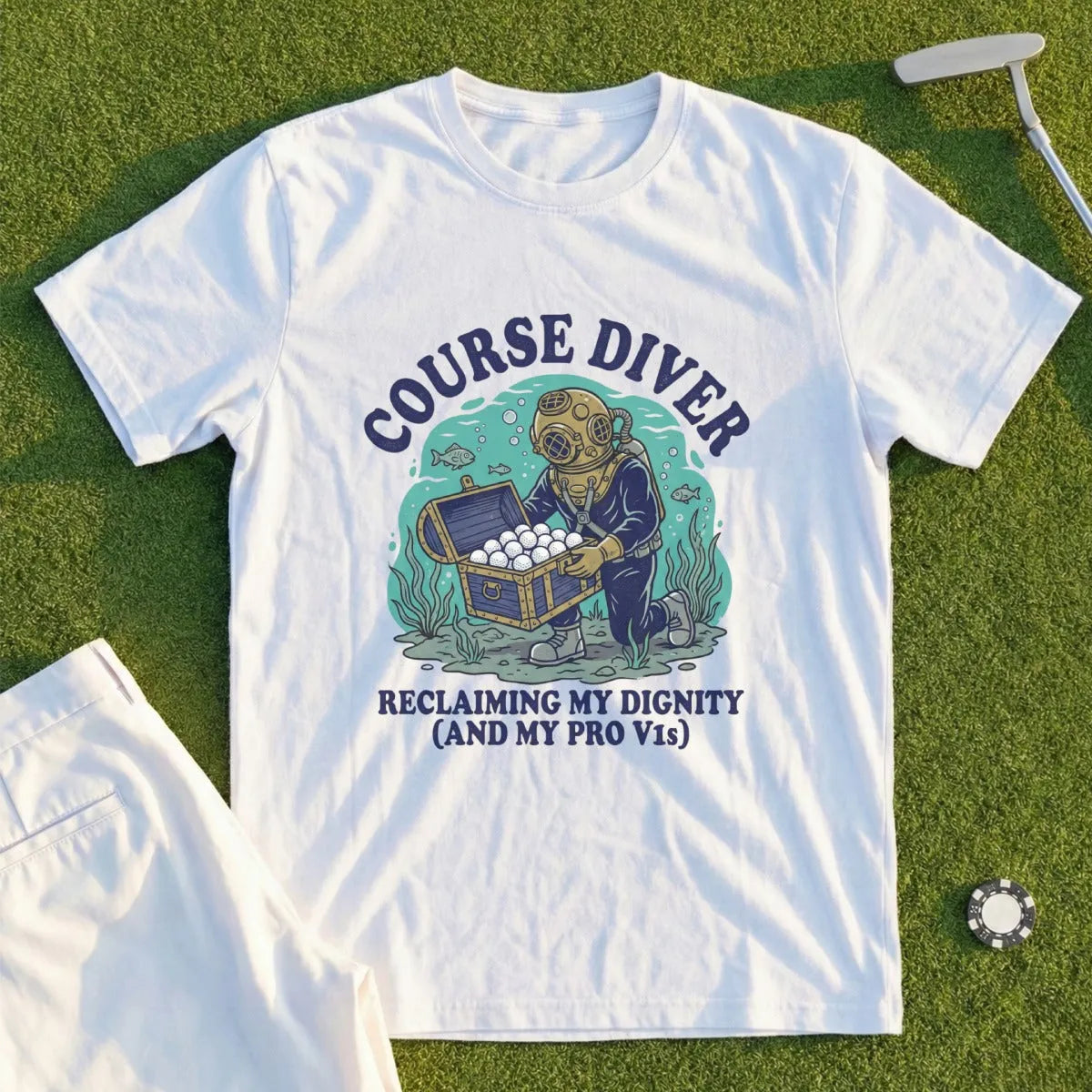 Course Diver Tee