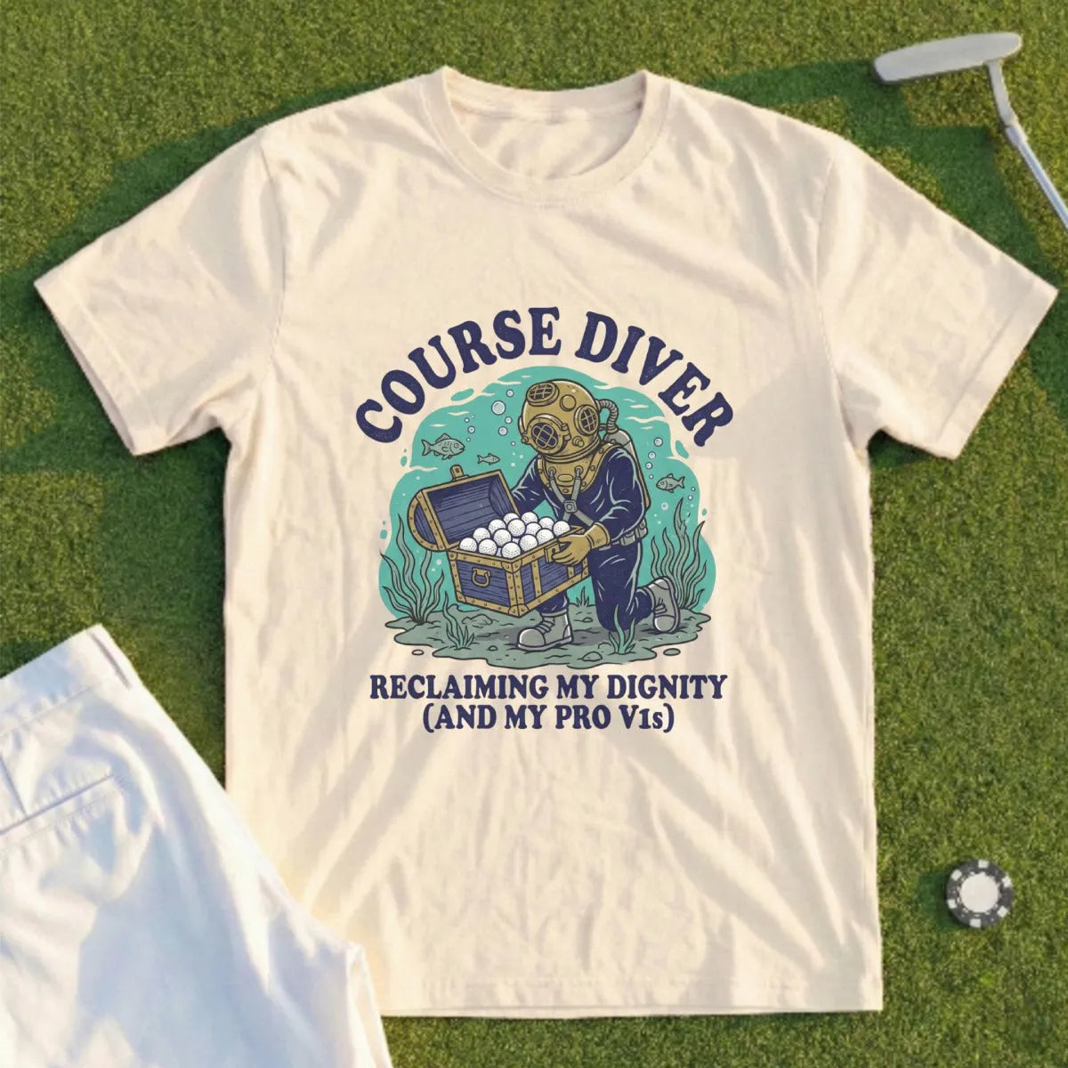 Course Diver Tee