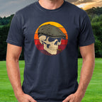 Course Regular Tee worn on the golf course, Navy