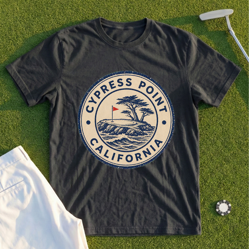 Cypress Point Passport Stamp Tee