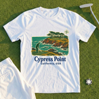 Cypress Point Travel Poster Tee