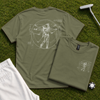 Da Vinci Swing Back Print Tee