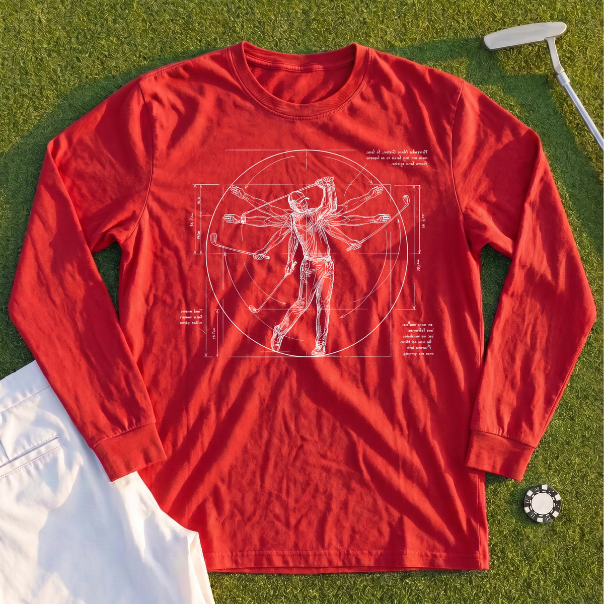 Da Vinci Swing Long Sleeve Tee