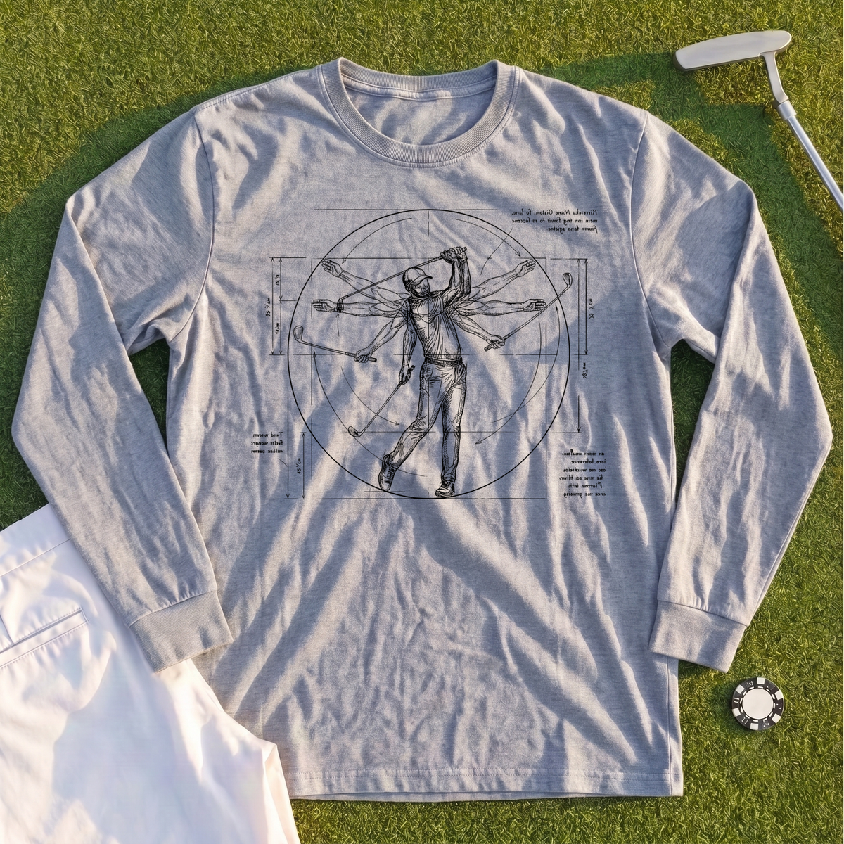 Da Vinci Swing Long Sleeve Tee