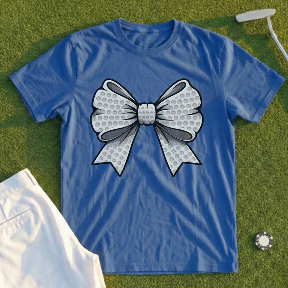 Dimple Bow Tee