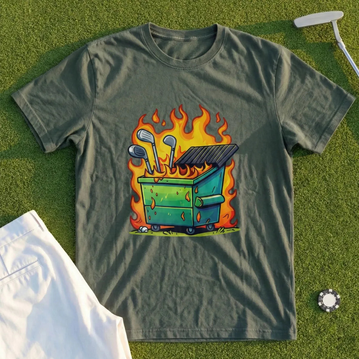 Dumpster Fire Tee