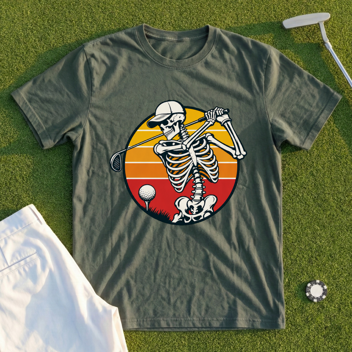 Dusk Skeleton Swing Tee