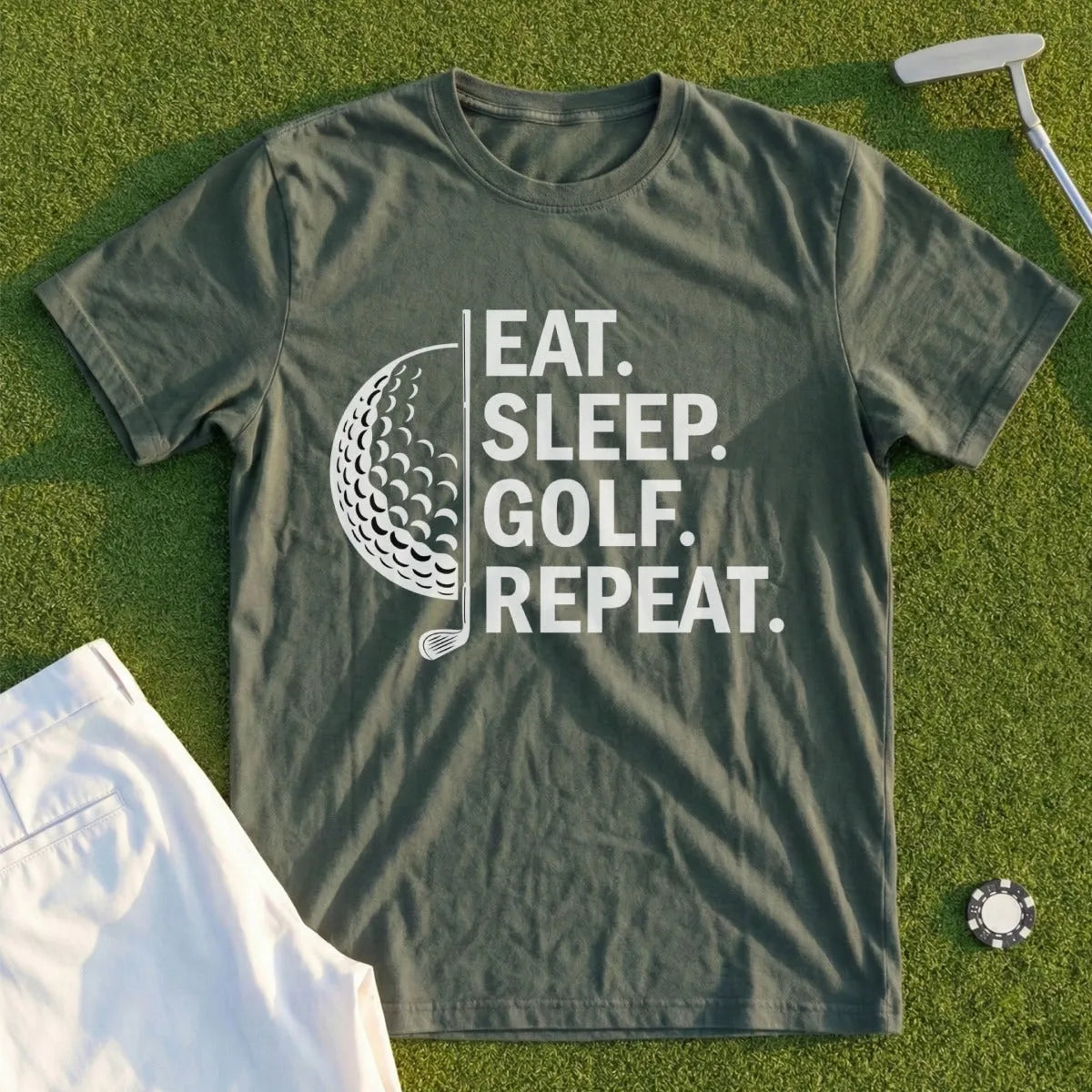 Eat Sleep Golf Tee