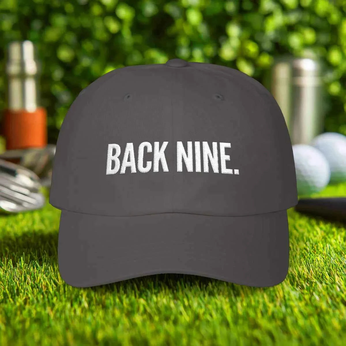 Embroidered Back Nine Cap