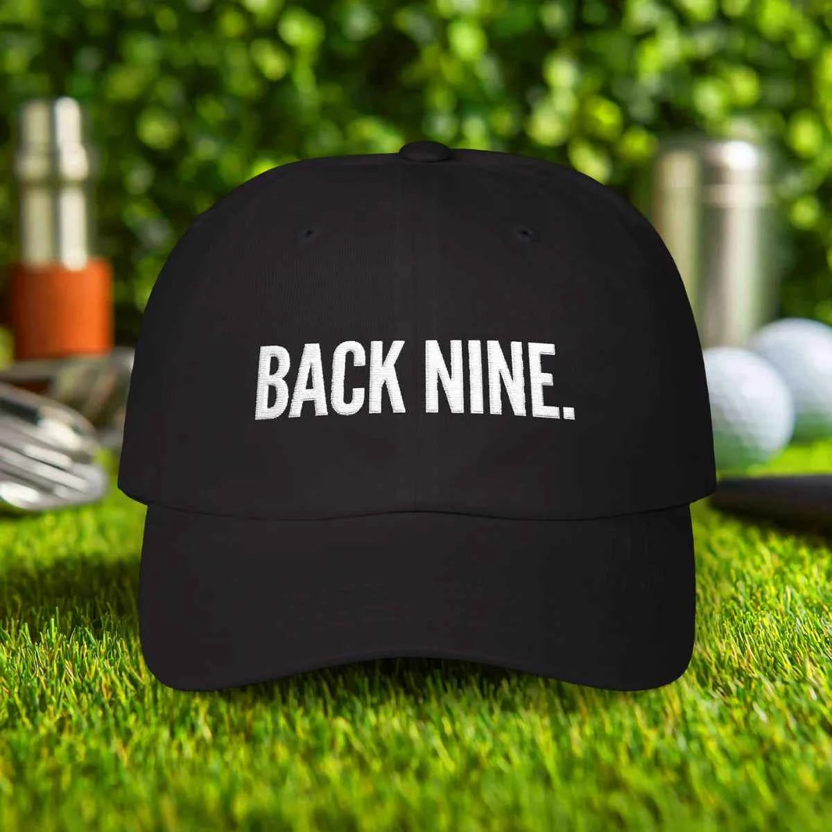 Embroidered Back Nine Cap
