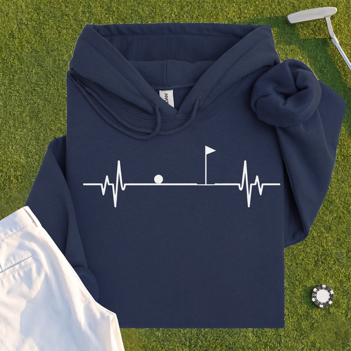 Flag EKG Hoodie