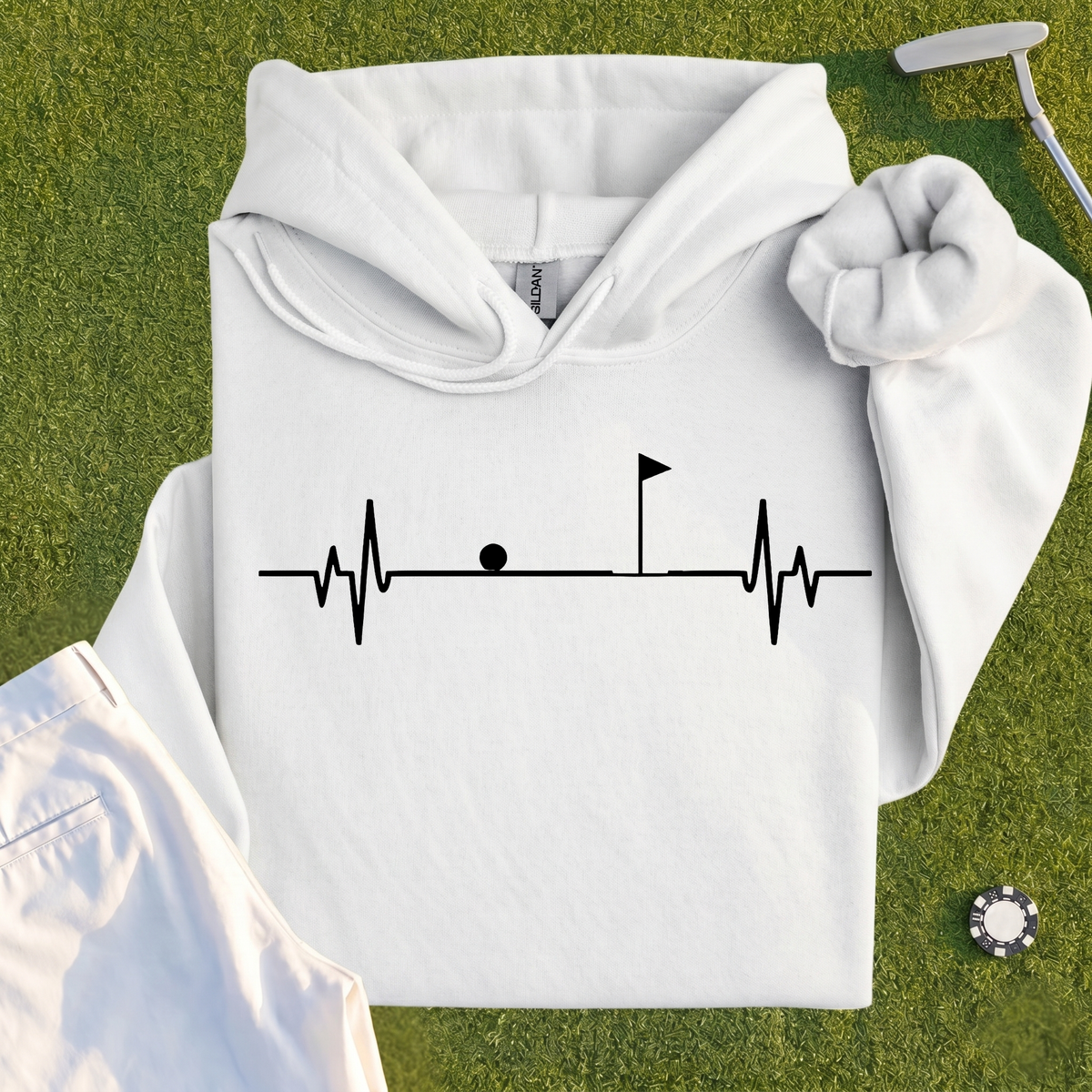 Flag EKG Hoodie