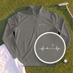 Flag EKG Quarter Zip