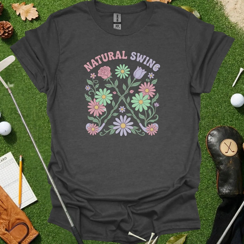 Floral Natural Swing Tee