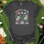 Floral Natural Swing Tee