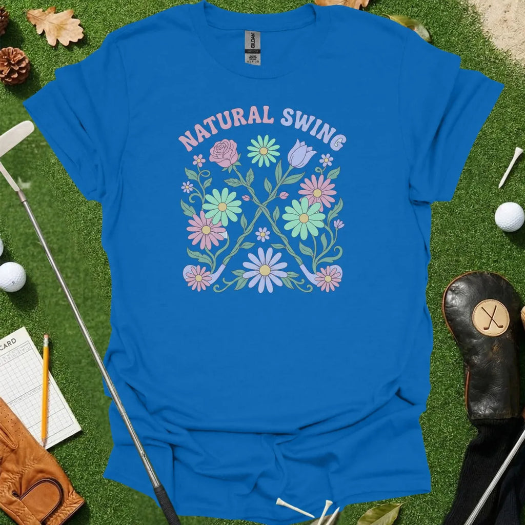 Floral Natural Swing Tee