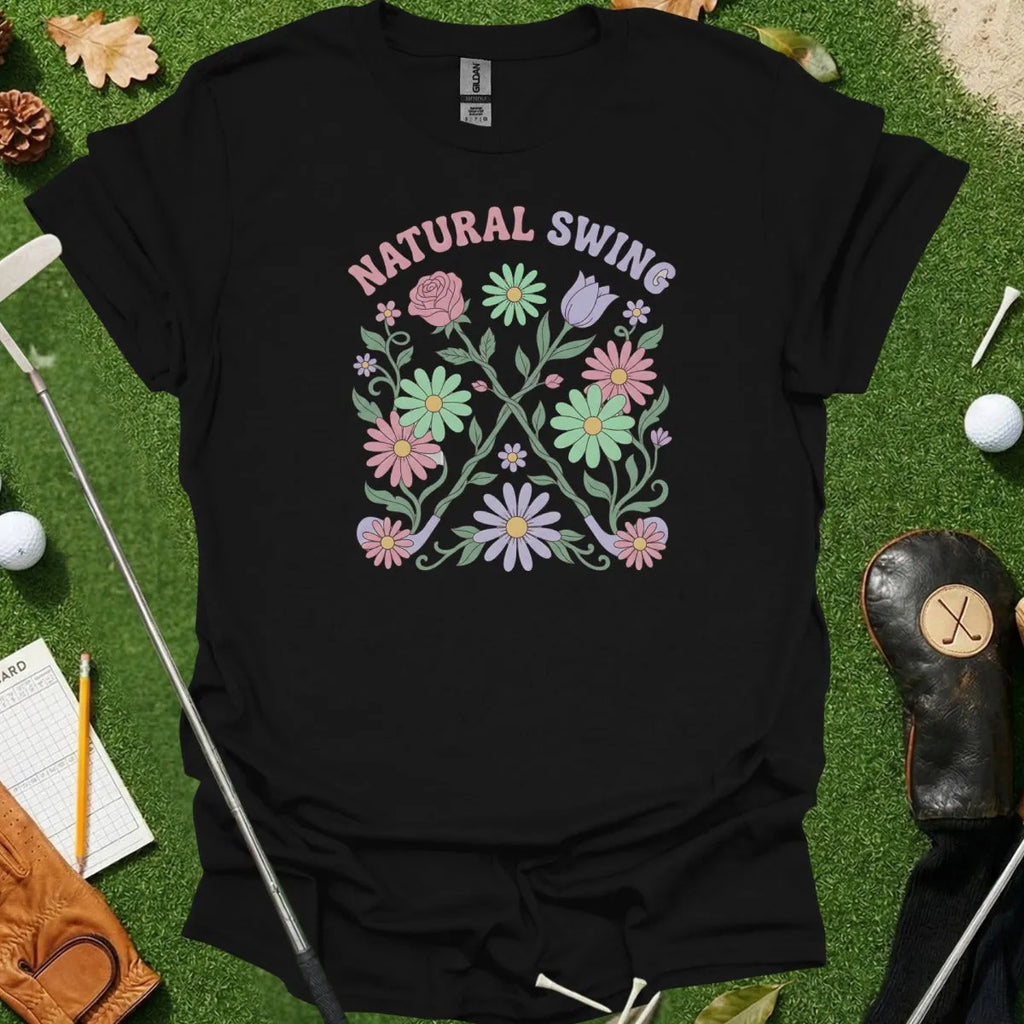 Floral Natural Swing Tee