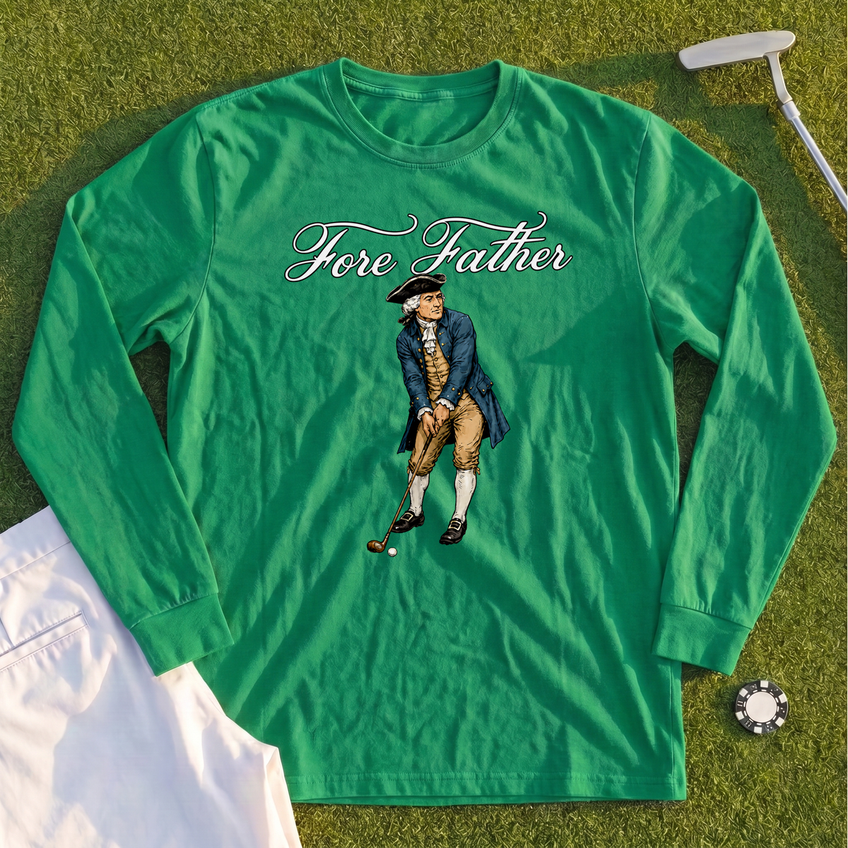 Fore Father Long Sleeve Tee
