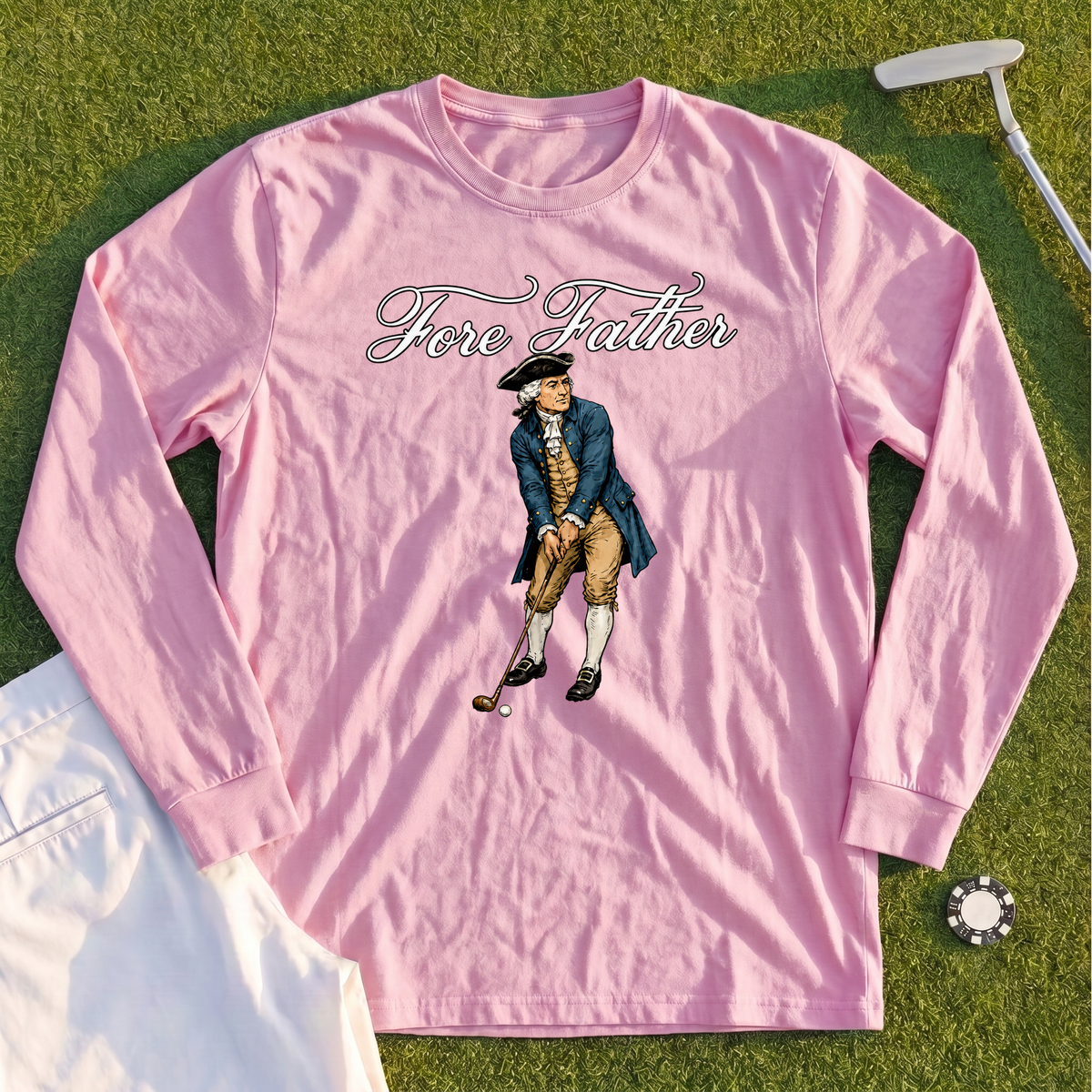 Fore Father Long Sleeve Tee