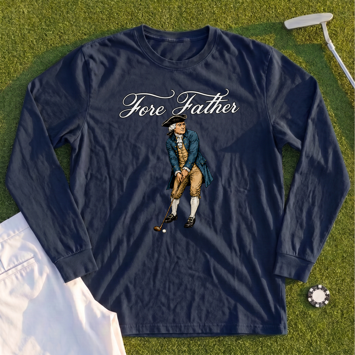 Fore Father Long Sleeve Tee