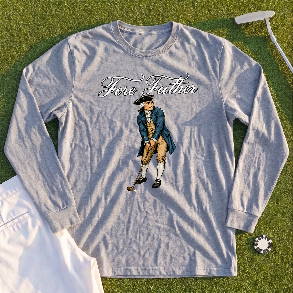 Fore Father Long Sleeve Tee