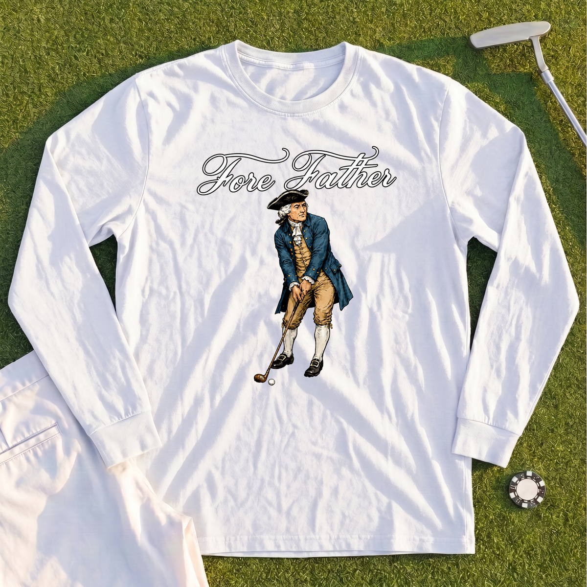 Fore Father Long Sleeve Tee