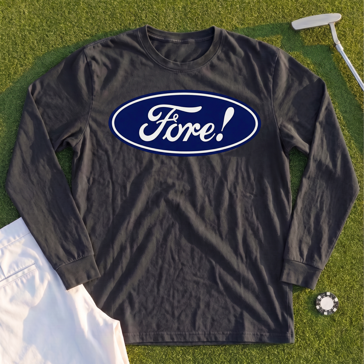 Fore! Logo Long Sleeve Tee