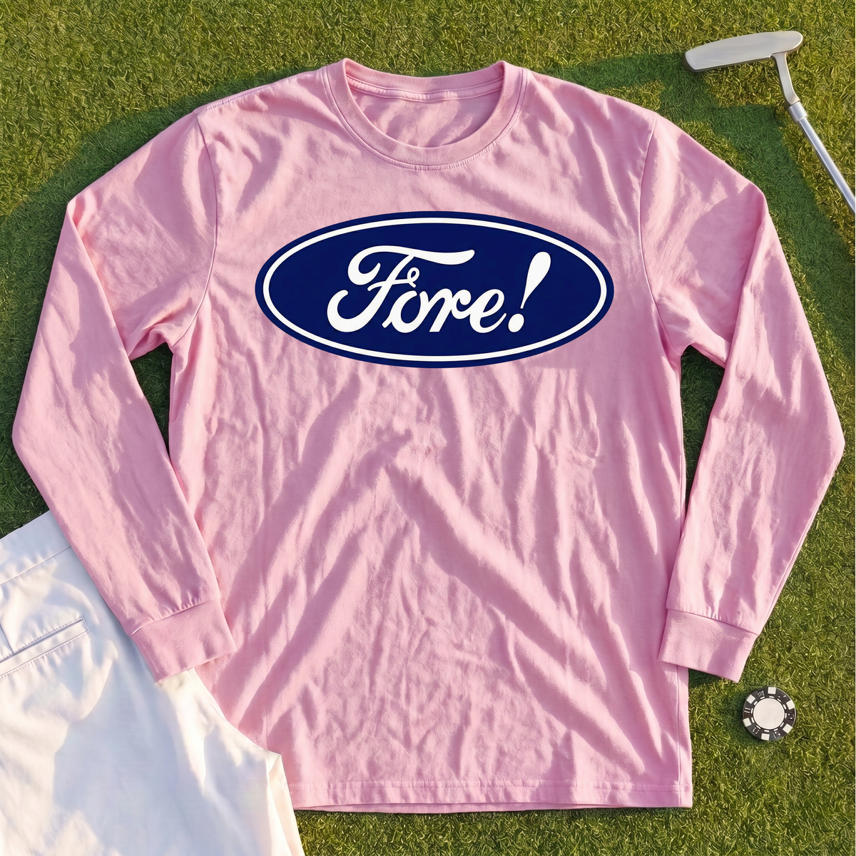 Fore! Logo Long Sleeve Tee