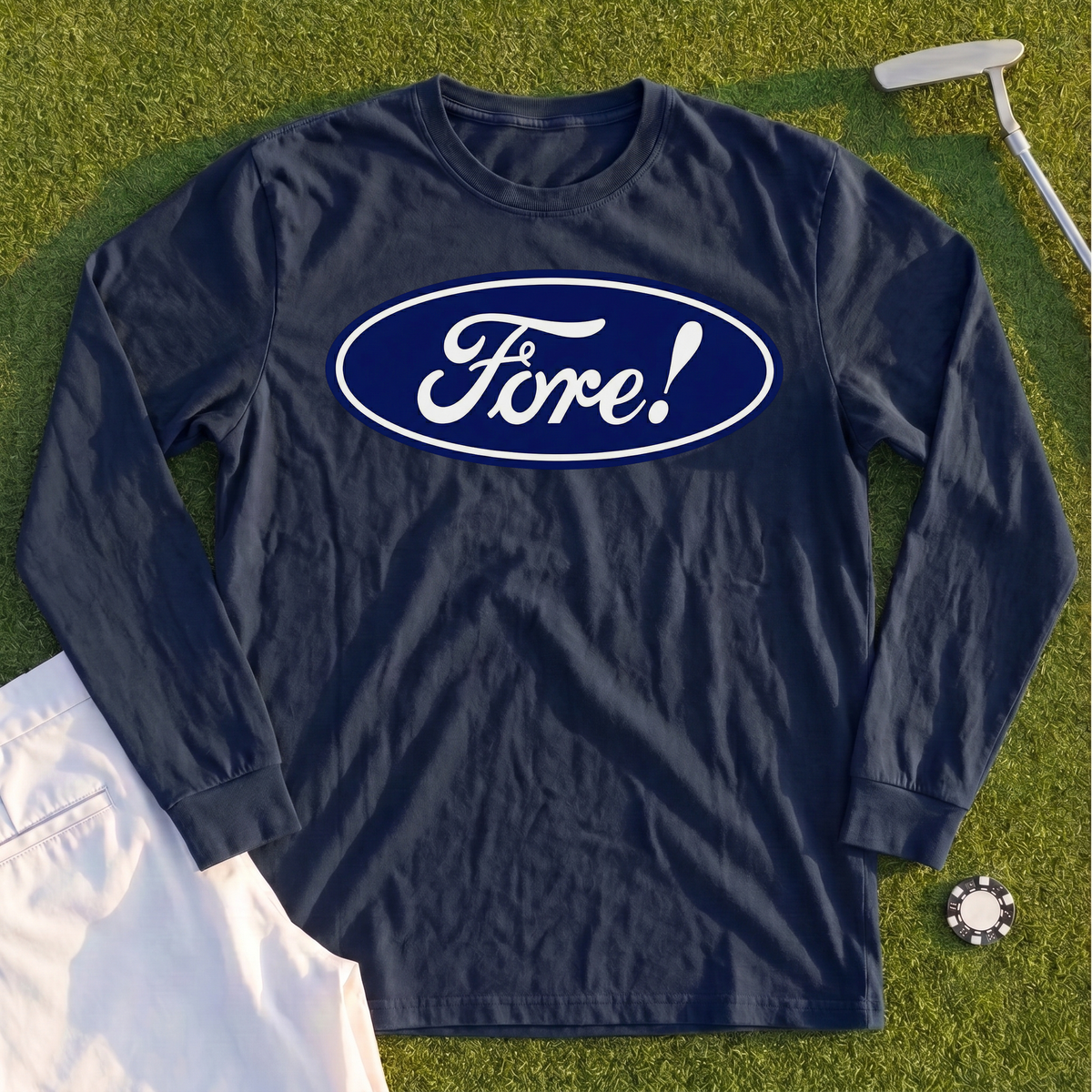Fore! Logo Long Sleeve Tee