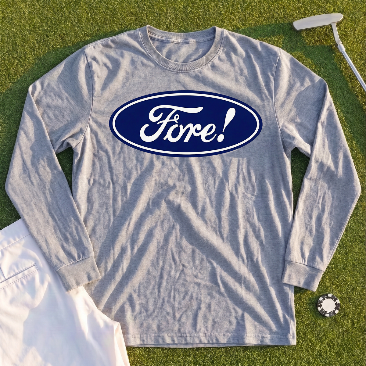 Fore! Logo Long Sleeve Tee